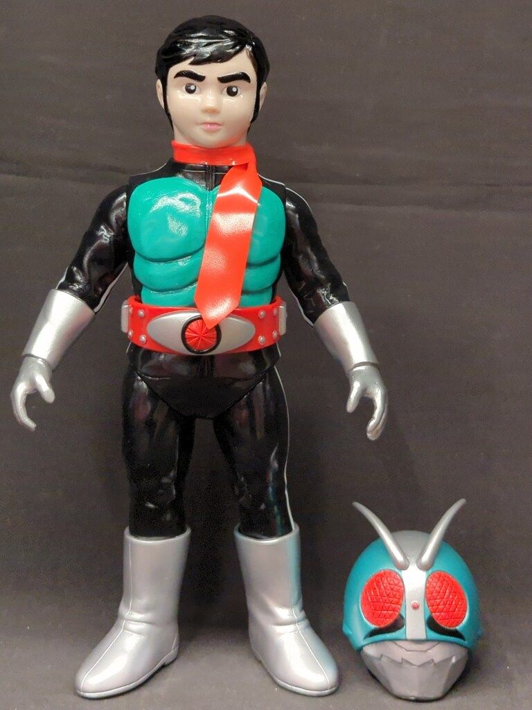 新品未開封　東映レトロソフビコレクション仮面ライダー新1号 東映レトロソフビコレクション 仮面ライダー新1号 ダブル