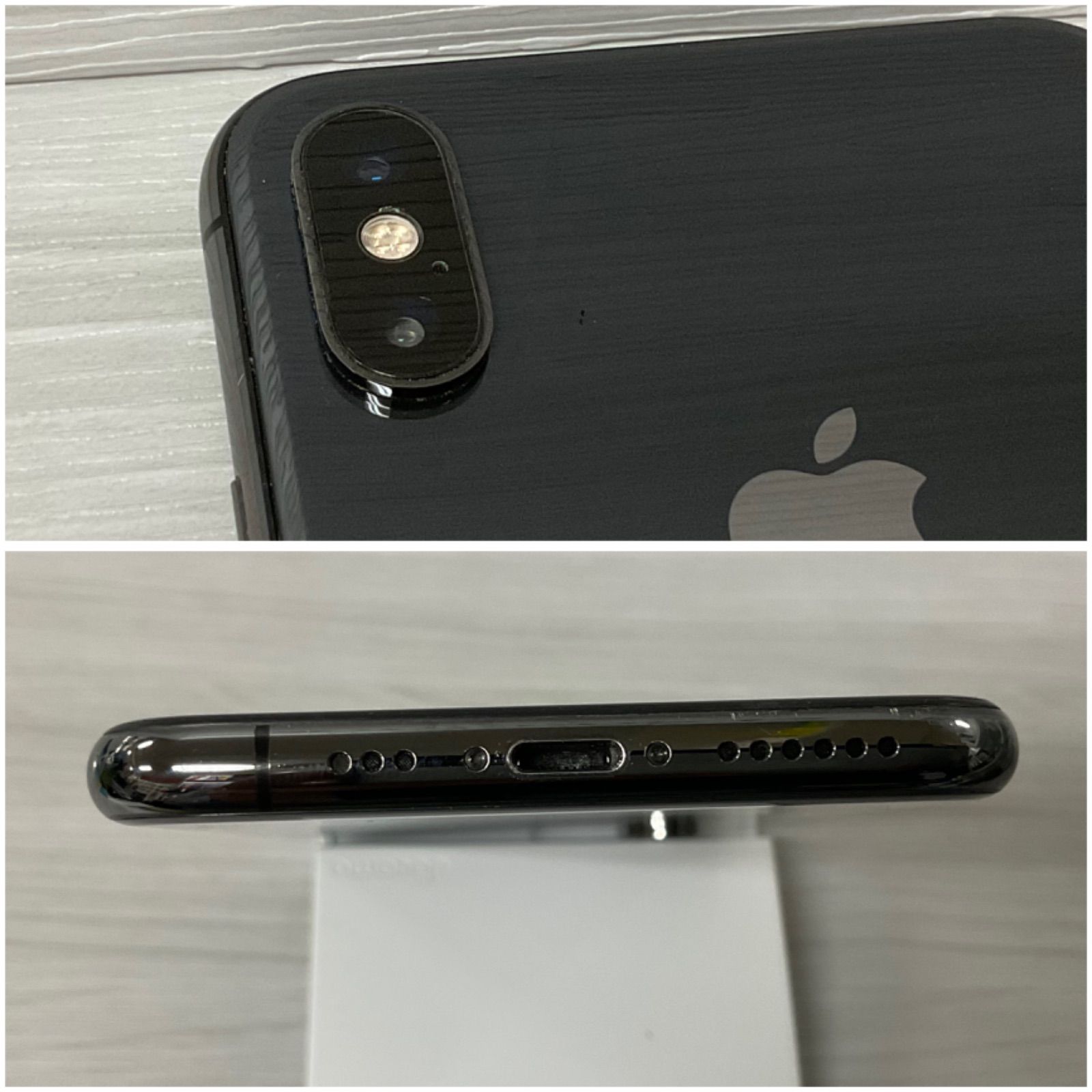 iPhoneXs<ブラック> 64GB 【中古】- SIMロック解除済 - ＃3124 - メルカリ