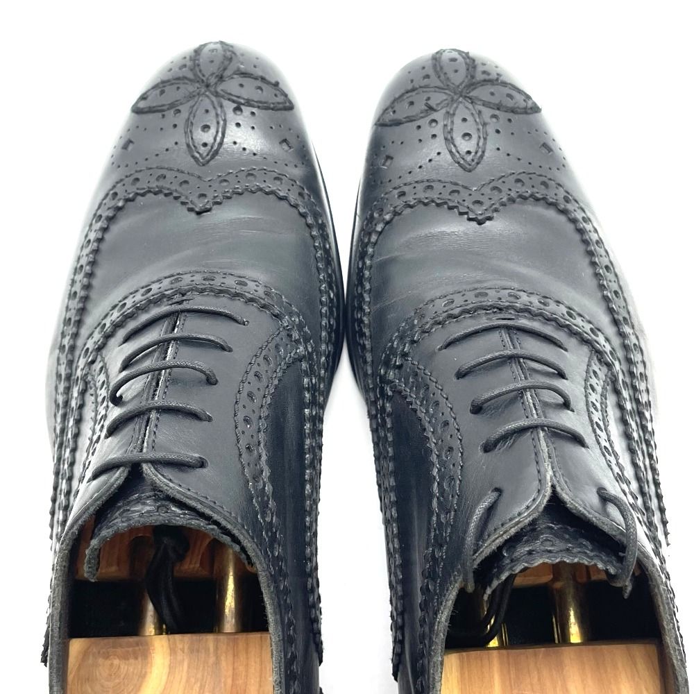 ルイヴィトン ドライビングシューズ チロリアン メンズ レザー 茶　6 LOUIS VUITTON ルイ・ヴィトン レザーシューズ 革靴 サイズ8 1/2