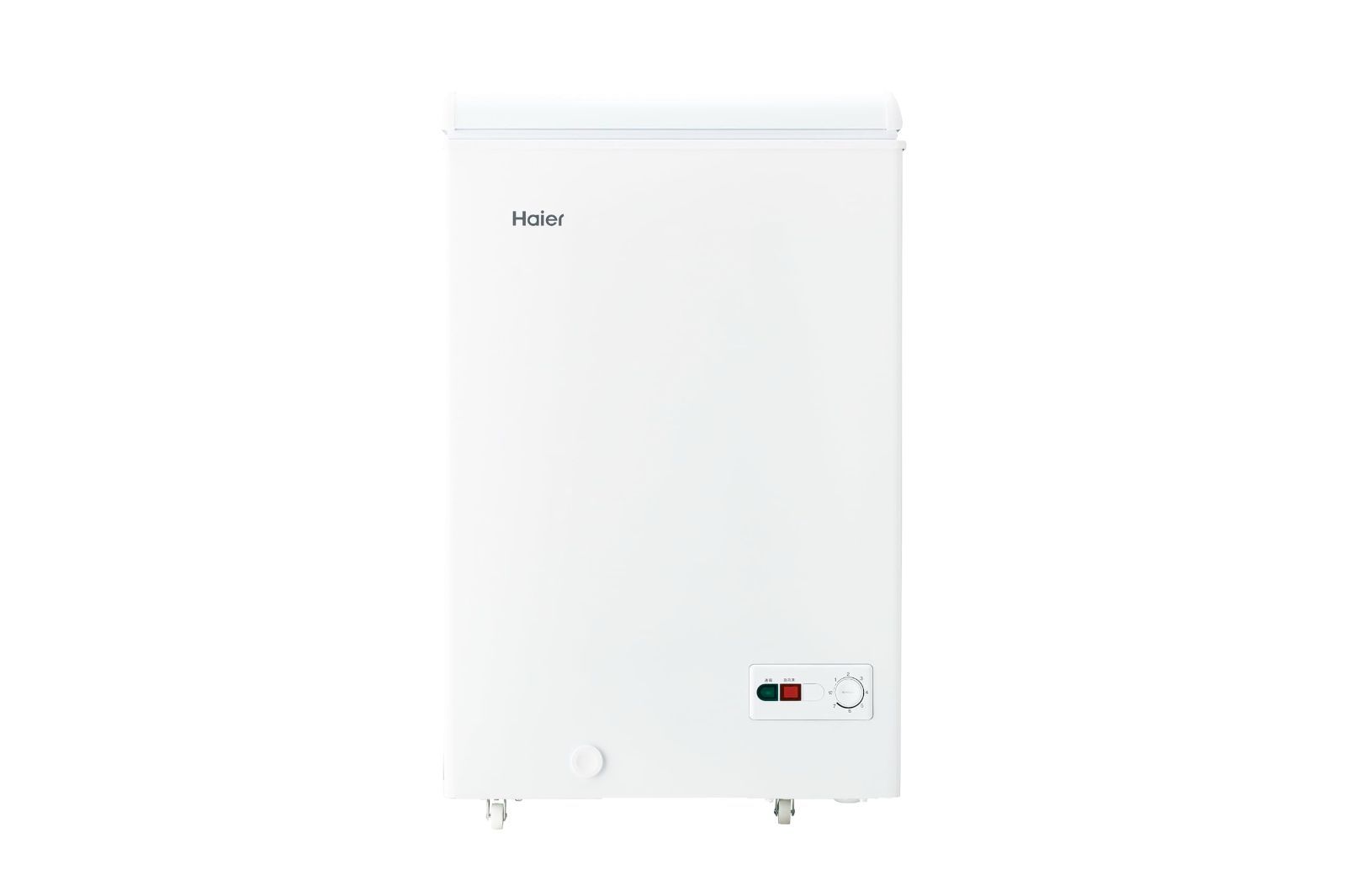 ハイアール Haier 冷凍庫 100L 上開き式冷凍庫 JF-HSC10A W 幅54.5cm×奥行49cm×高さ87cm 直冷式 霜取り手動
