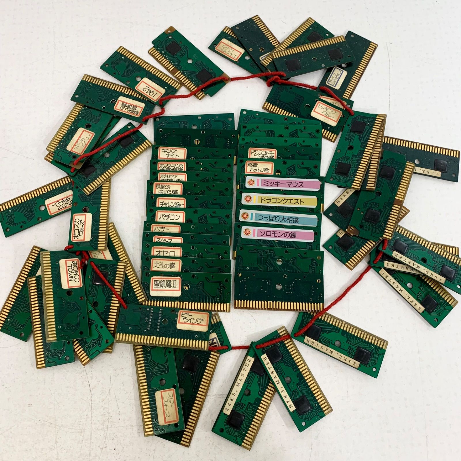 63個 まとめ売り ファミコン用ゲーム開発基板 NF-FCDEV-100 ファミコンカセット ROM基板