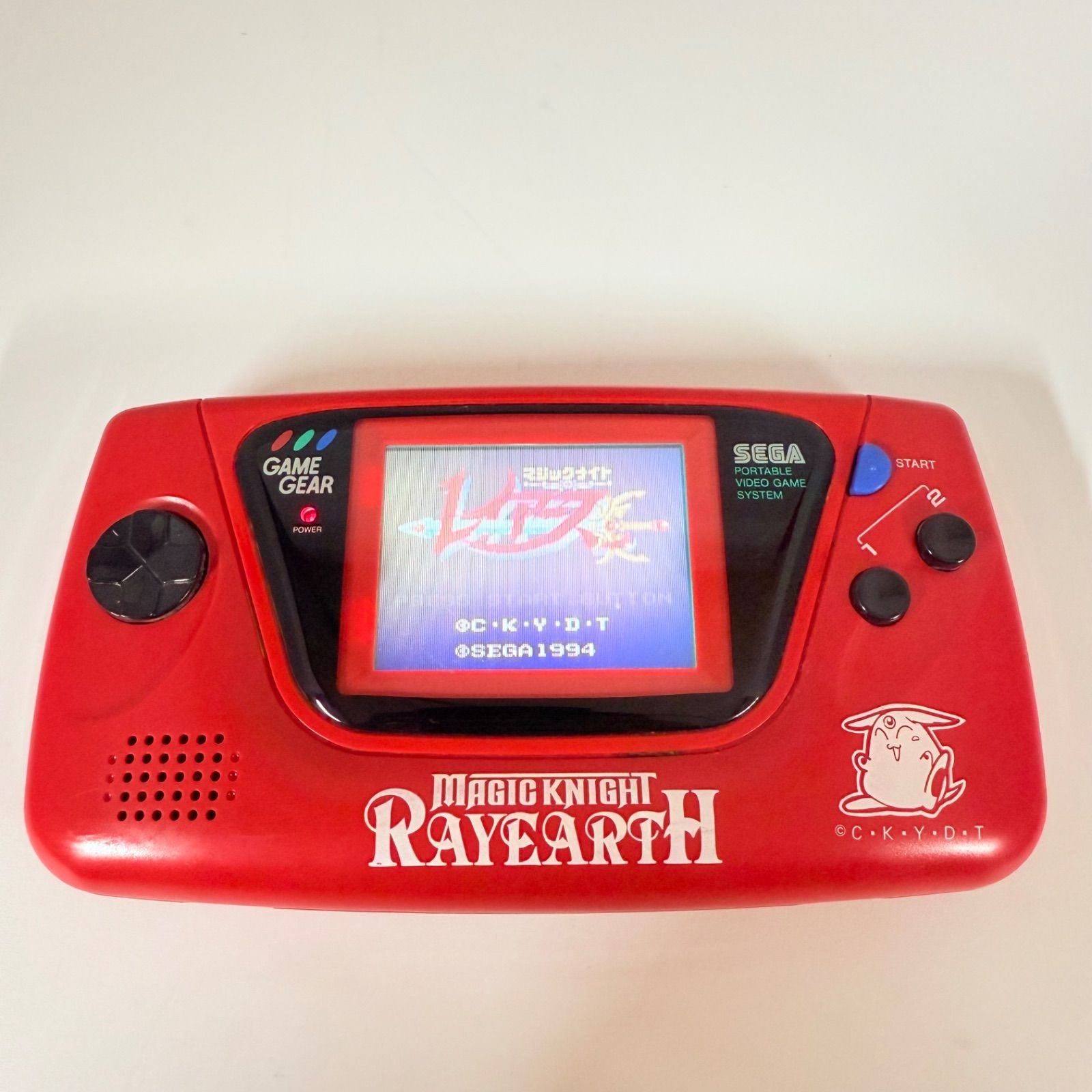 希少品】ゲームギア本体＋マジックナイトレイアースカセット