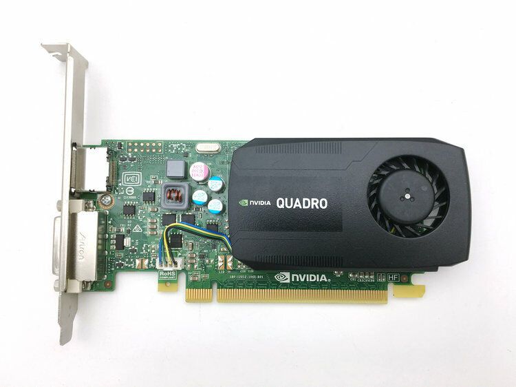 NVIDIA Quadro K420 1GB GDDR3 DVI DisplayPt ハイ/ロープロファイル グラフィックス カード