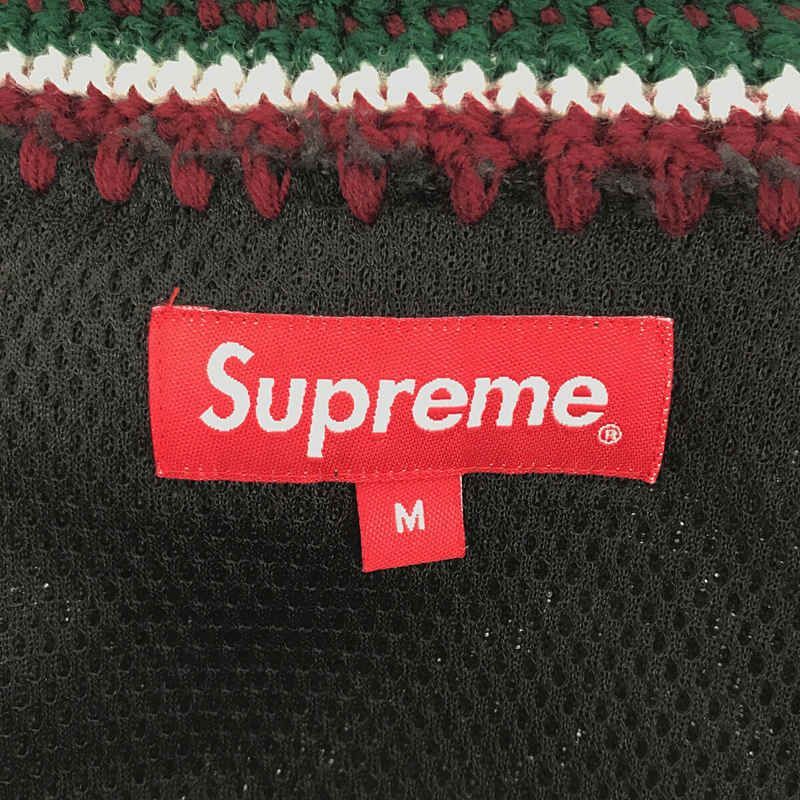 SUPREME / シュプリーム | crochet edge hooded zip up top  