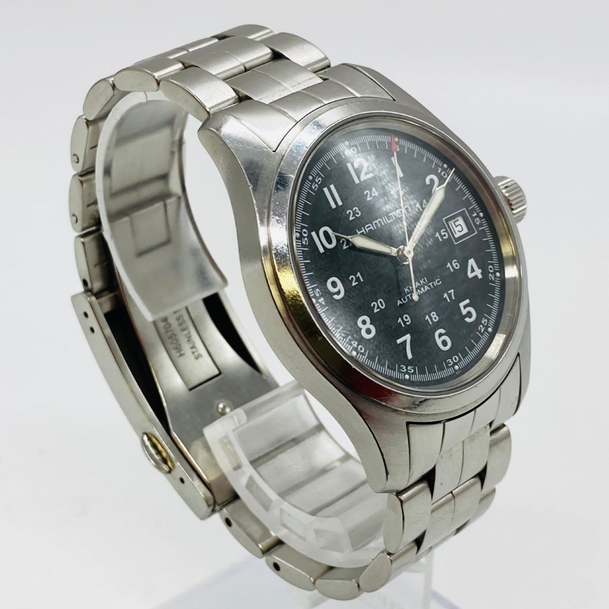 HAMILTON カーキオートマチック H704450 38mm Hamilton Khaki H704450 I The Swiss Field Watch for