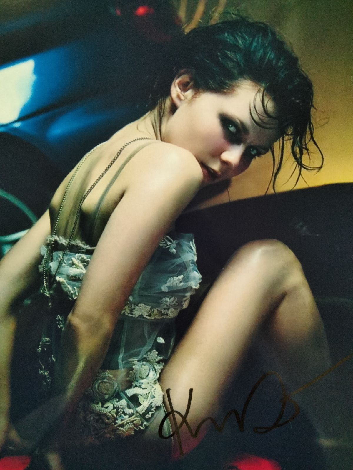 キルスティン・ダンスト直筆サイン入り超 大型写真… キルスティン・ダンスト直筆サイン入り超 大型写真…Kirsten Dunst