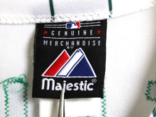 USA製 ホワイトソックス ベースボール シャツ メンズ M 程 MLB オフィシャル マジェスティック 大リーグ ユニフォーム ゲームシャツ 重ね着 お得なクーポン配布中!】 USA製 ホワイトソックス ベースボール
