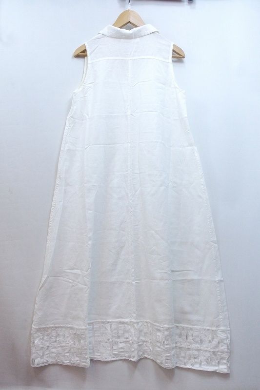 ノースリーブ　ワンピース　プリスティン 224279】PRISTINE プリスティン オーガニックコットン＆リネン