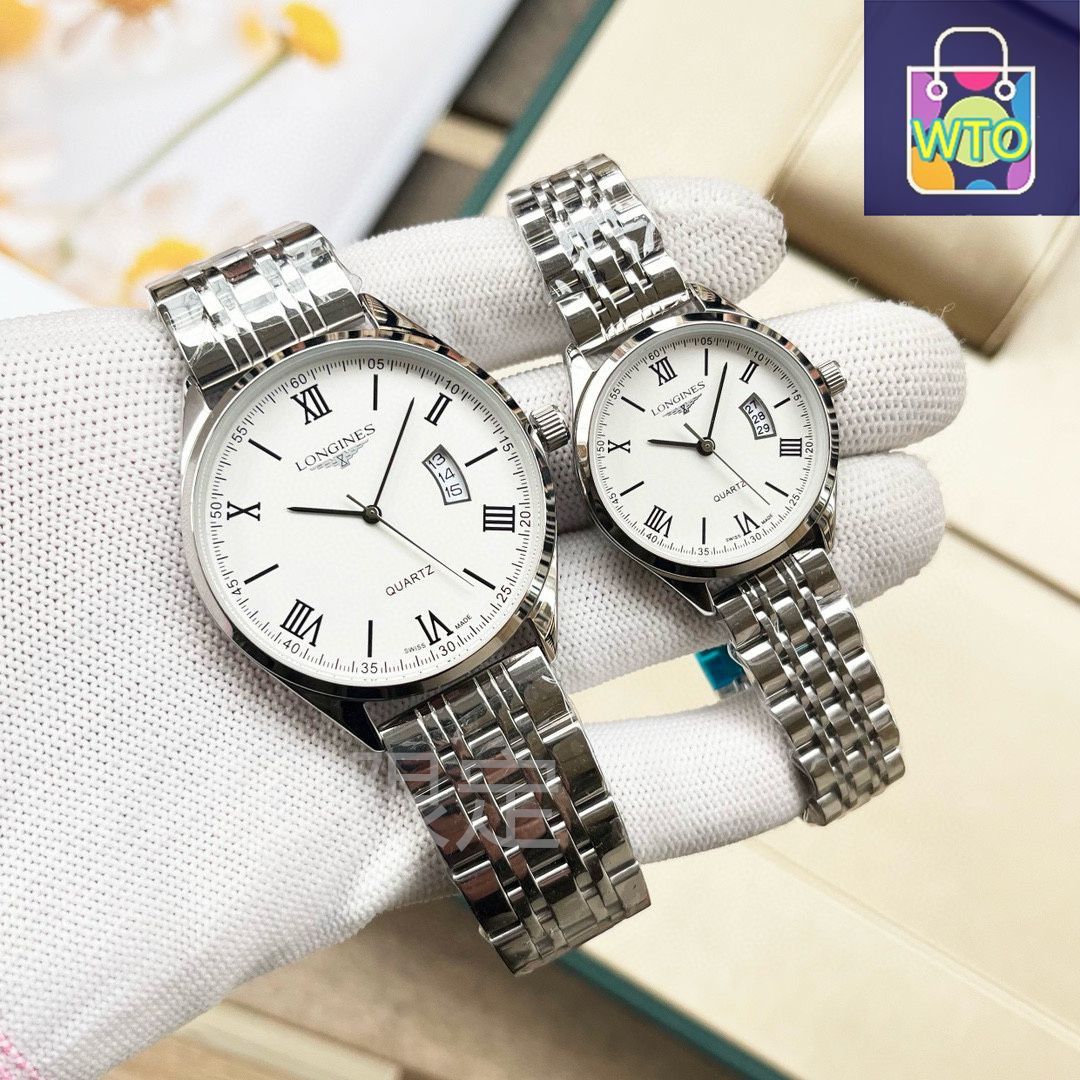 今日特価】Longines ロンジン 精品カップル腕時計 クラシック 3