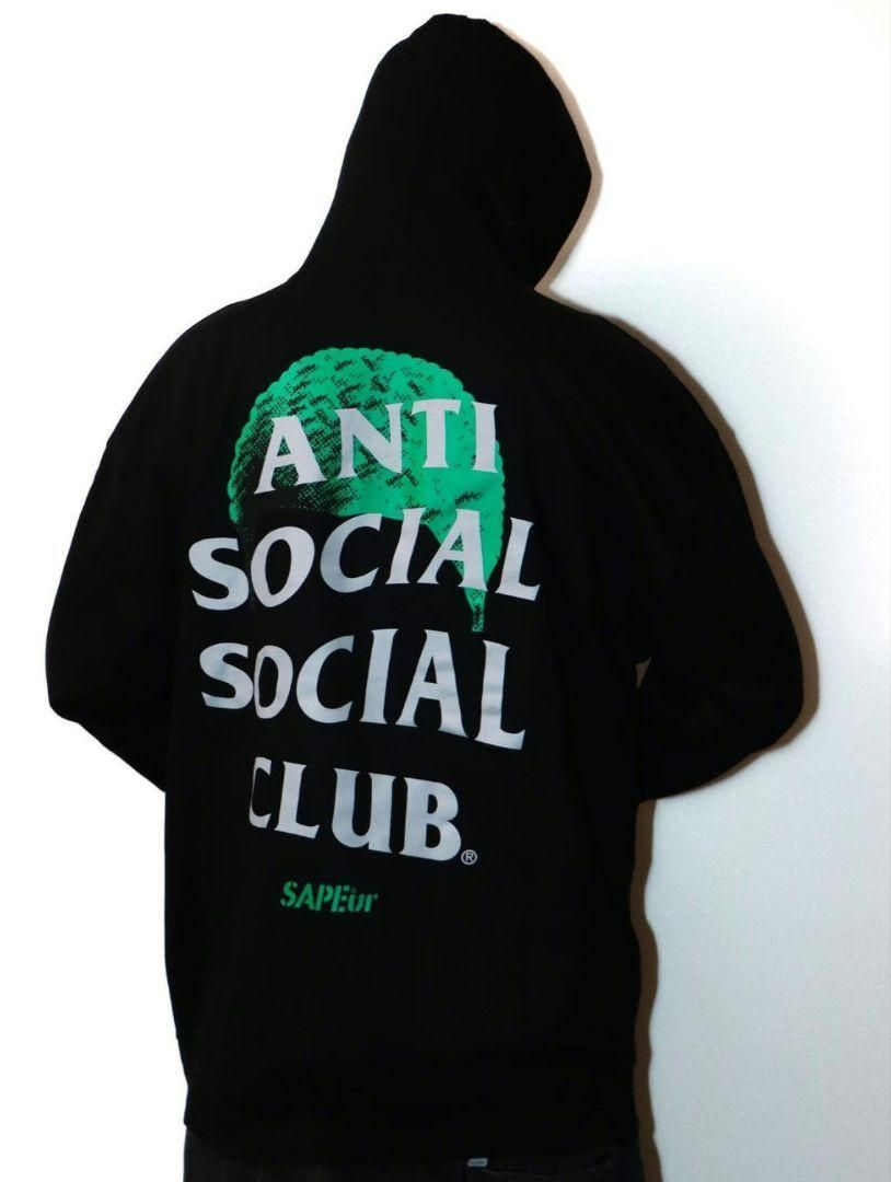 限定 SAPEur ANTI SOCIAL SOCIAL CLUB HOODIE-