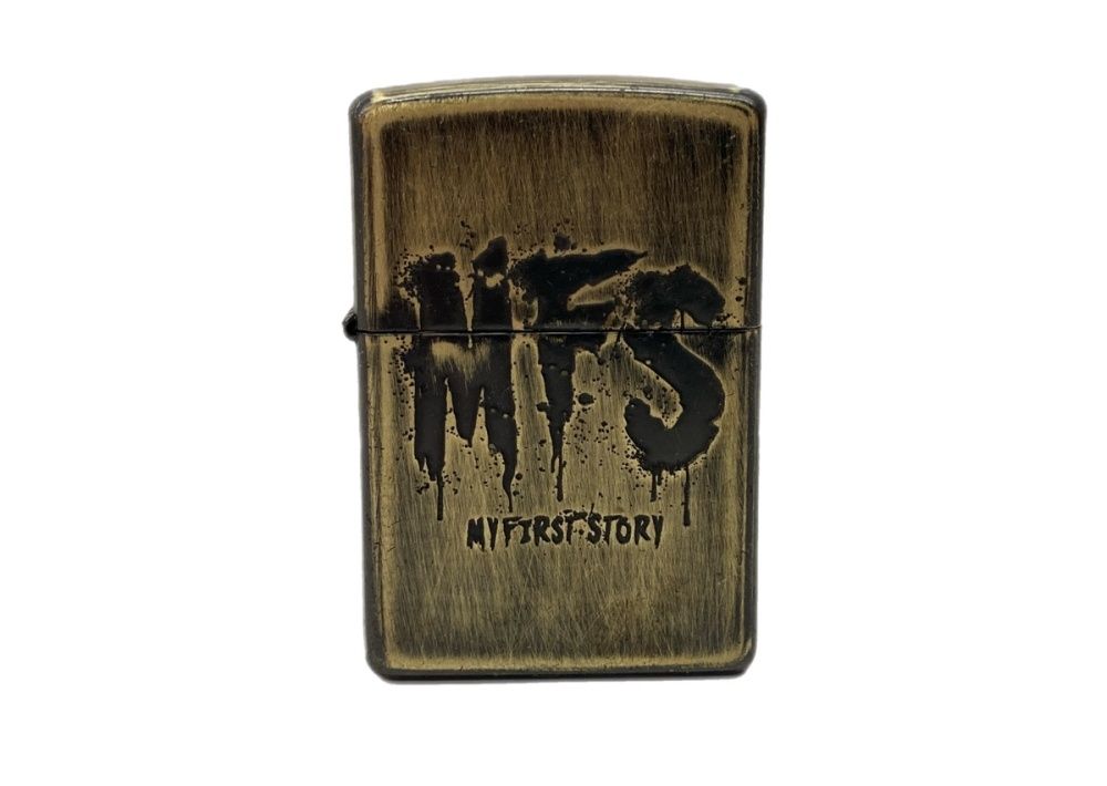 ジッポー ZIPPO 16年製 × MY FIRST STORY マイ ファースト ストーリー MFS オイルライター 金 その他 ロゴ ゴールド 104Z-10