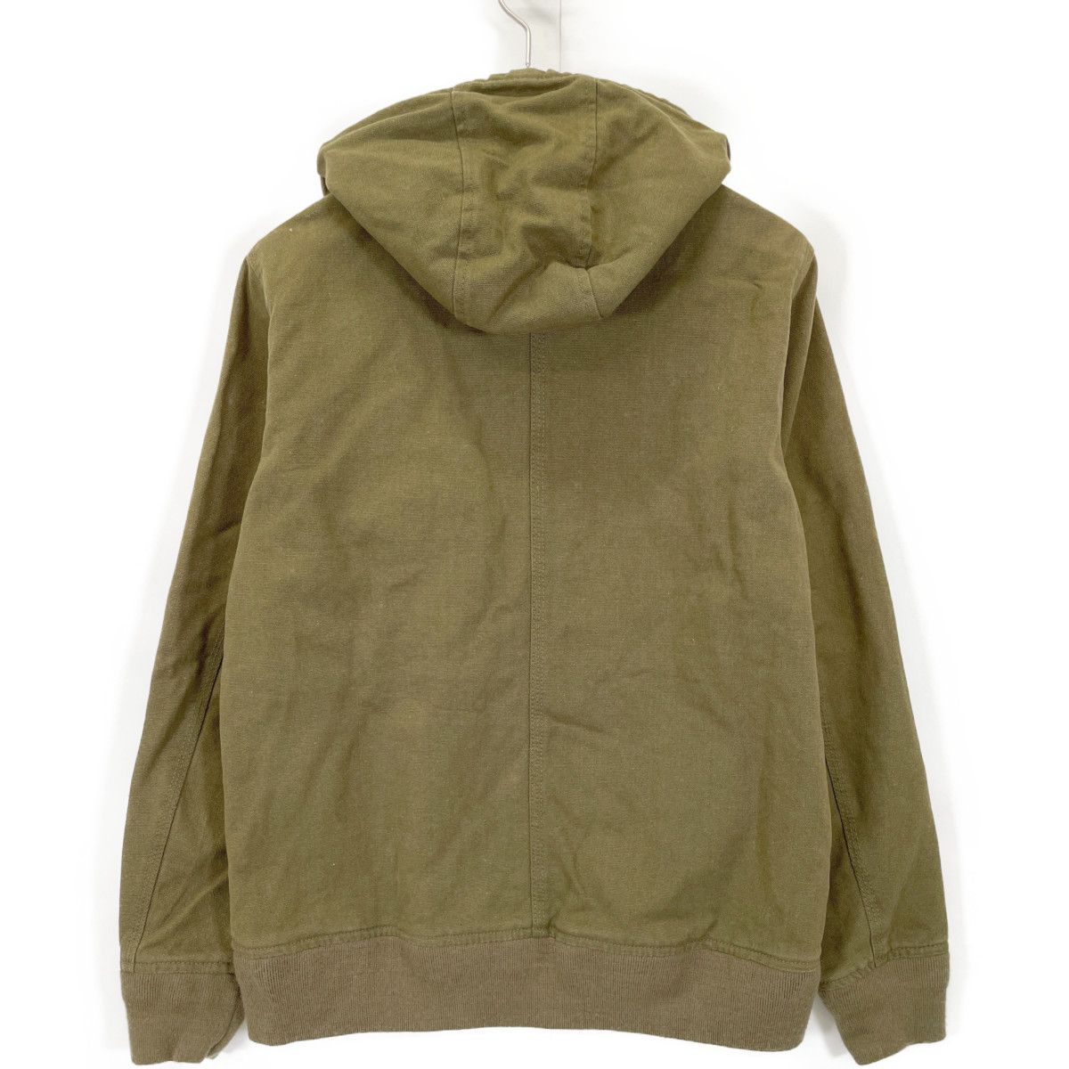 STUSSY ステューシー ｶｰｷ FUNKY FRESH DUCK WORK JACKET M