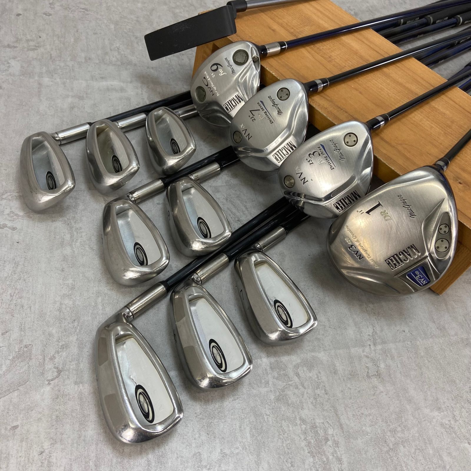 メンズゴルフフルセット/マグレガー.ツアーステージ他クラブ14本