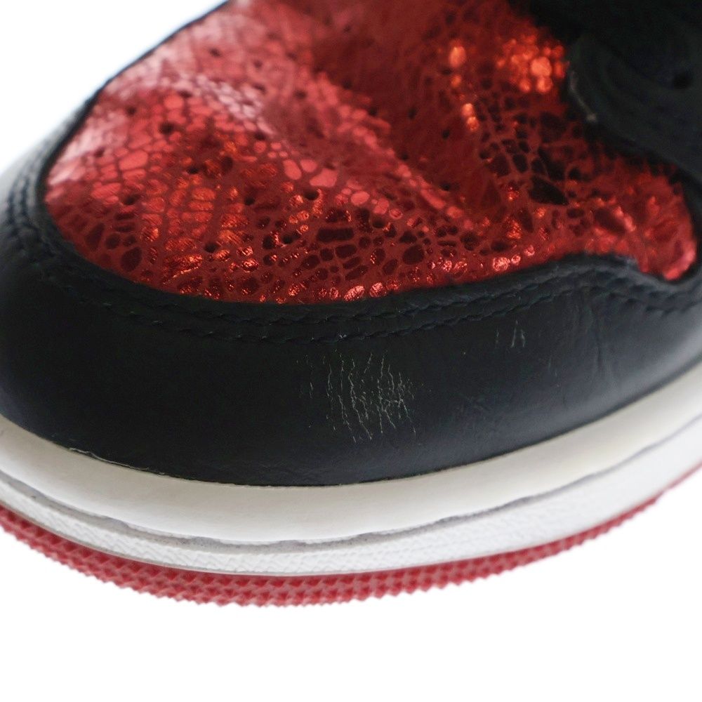 エアジョーダン 1 レトロ High OG Ruby スニーカー 25.5cm 中古