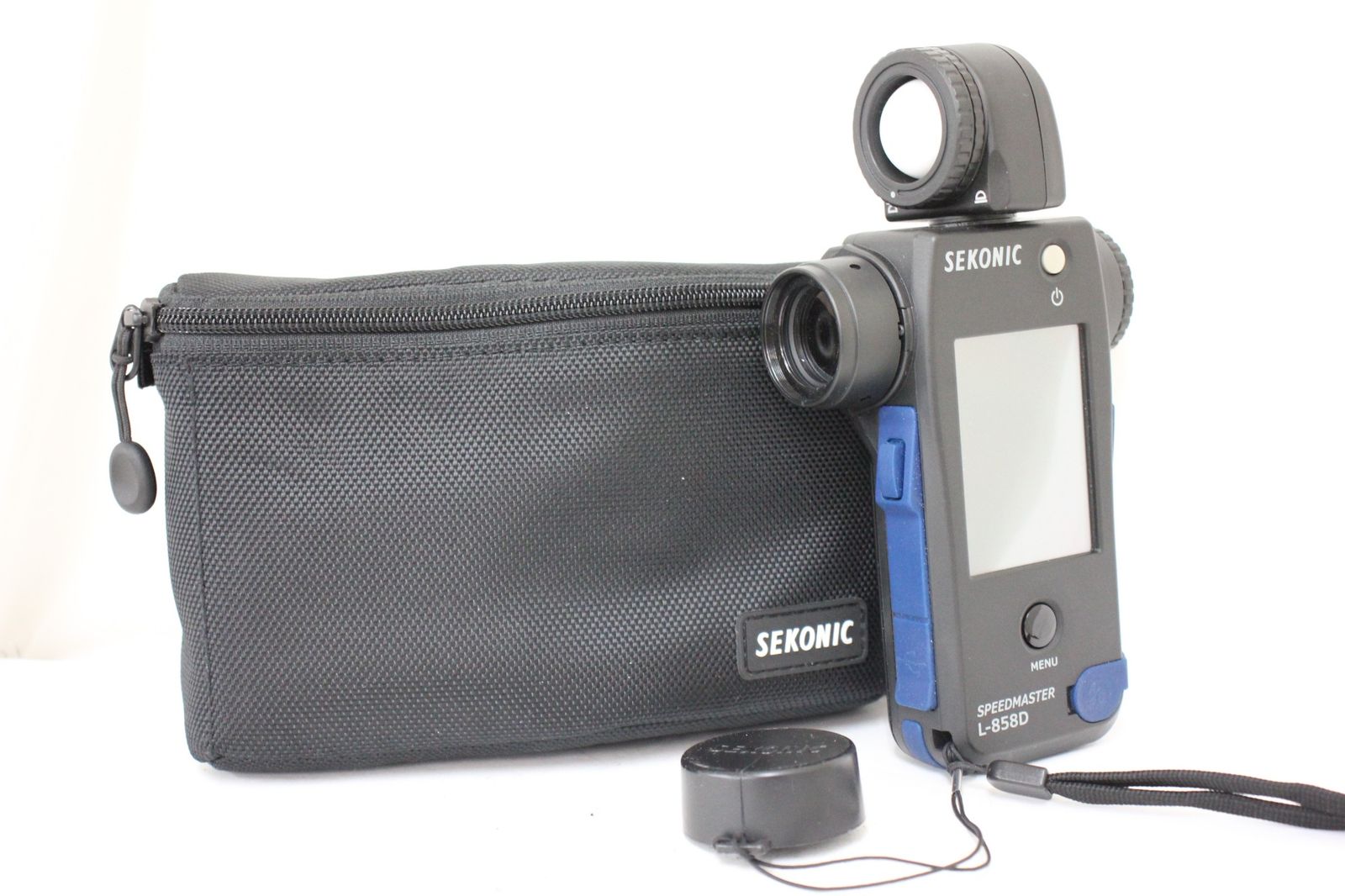返品保証 セコニック Sekonic Speedmaster L-858D Light Meter ソフトケース付き 露出計 e2130