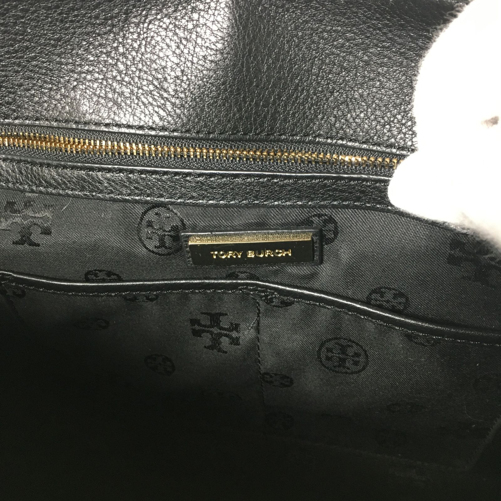 2506-115｜美品｜トリーバーチ 2WAY ハンドバッグ レザー ブラック 2506-115｜美品｜トリーバーチ 2WAY ハンドバッグ レザー
