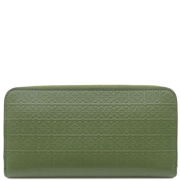 LOEWE 長財布 アボカド グリーン LOEWEリピート ジップアラウンドウォレット アボカドグリーン 長財布
