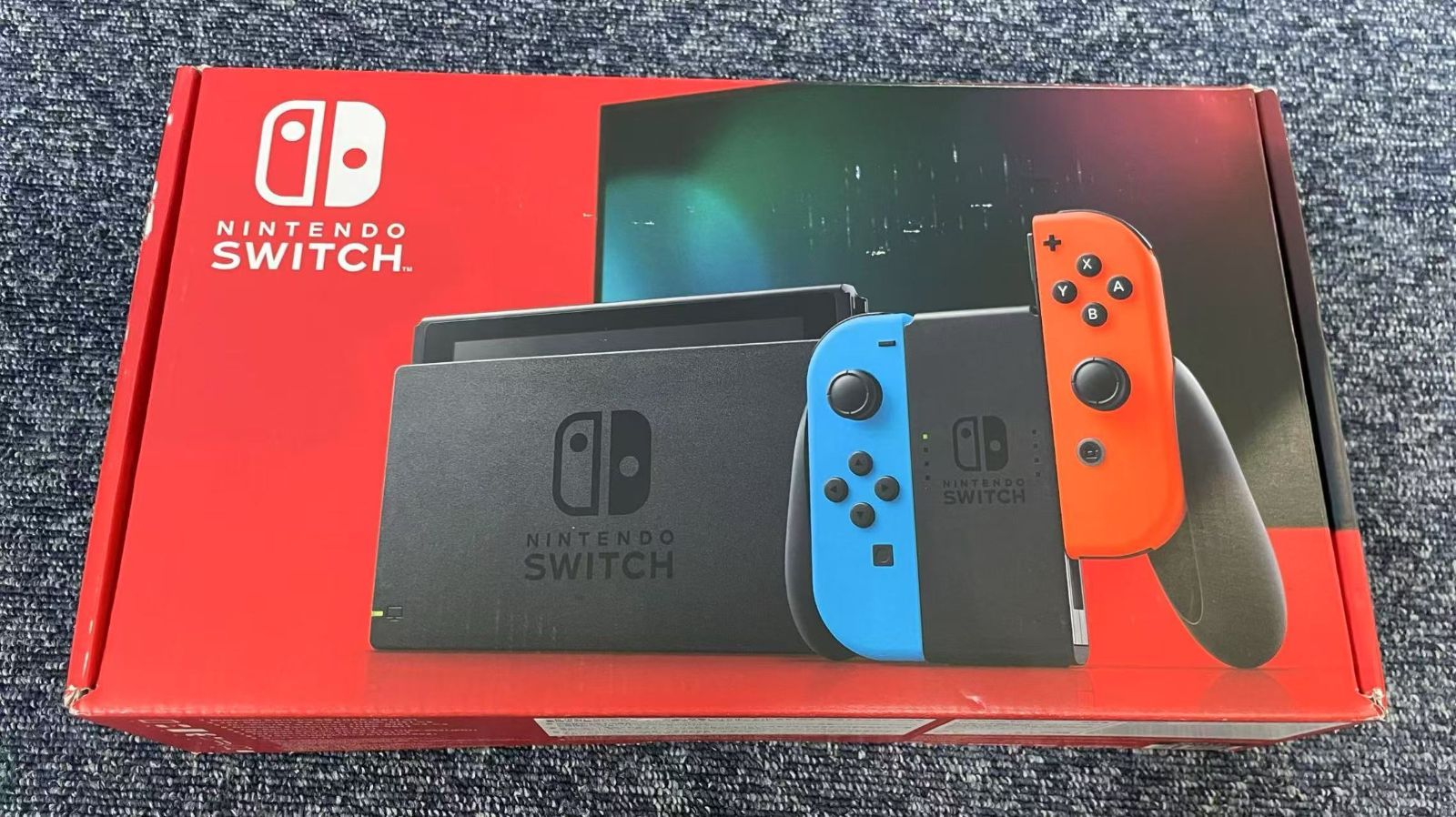 美品 Nintendo Switch 2019年 HAD-S-KABAA バッテリー強化版