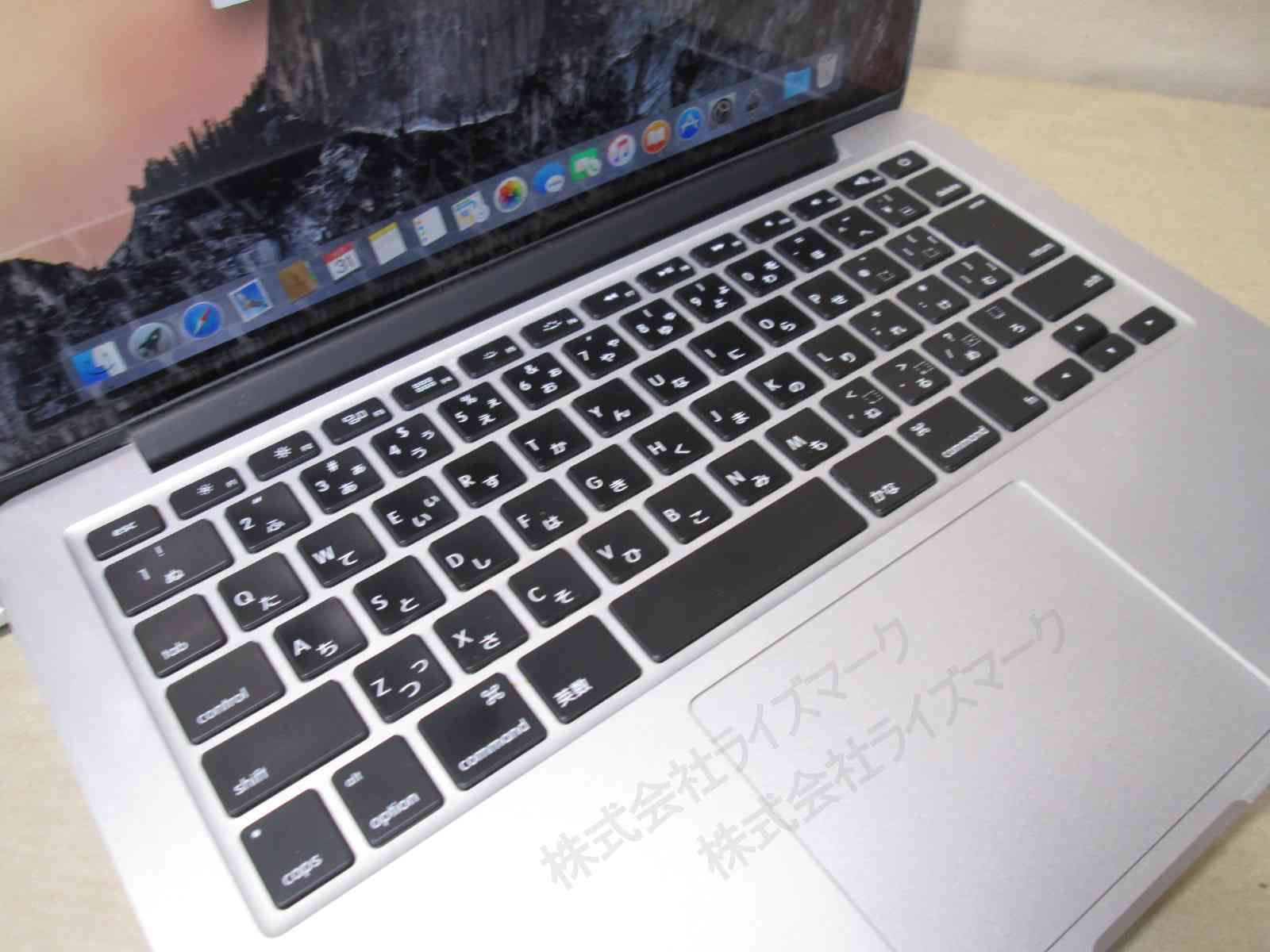 Apple MacBook Pro A1502【SSD搭載】 Core i5 2.6GHz Mac OS Ⅹ