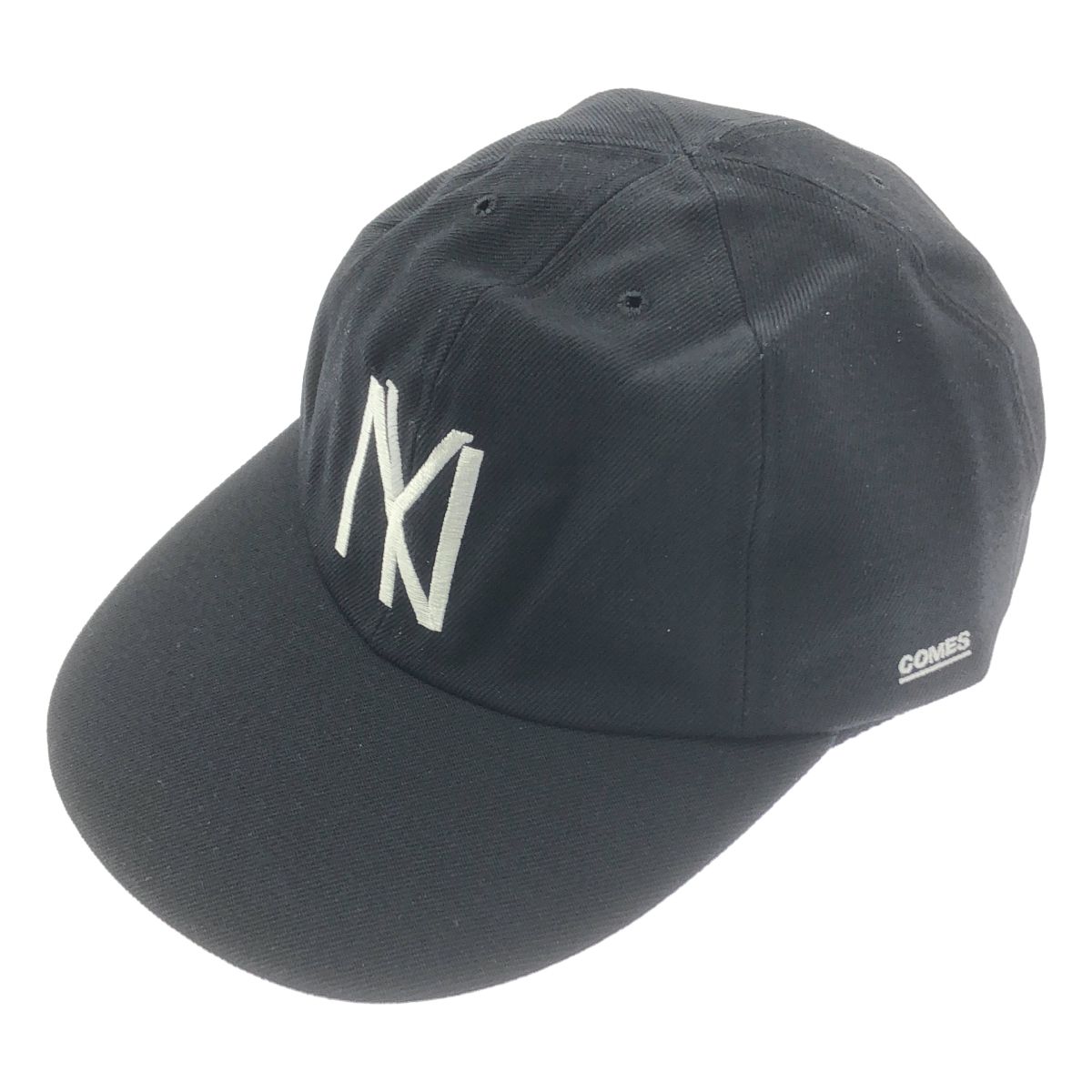 COMESANDGOES | カムズアンドゴーズ | NY 刺しゅう ベースボールキャップ | ブラック | メンズ