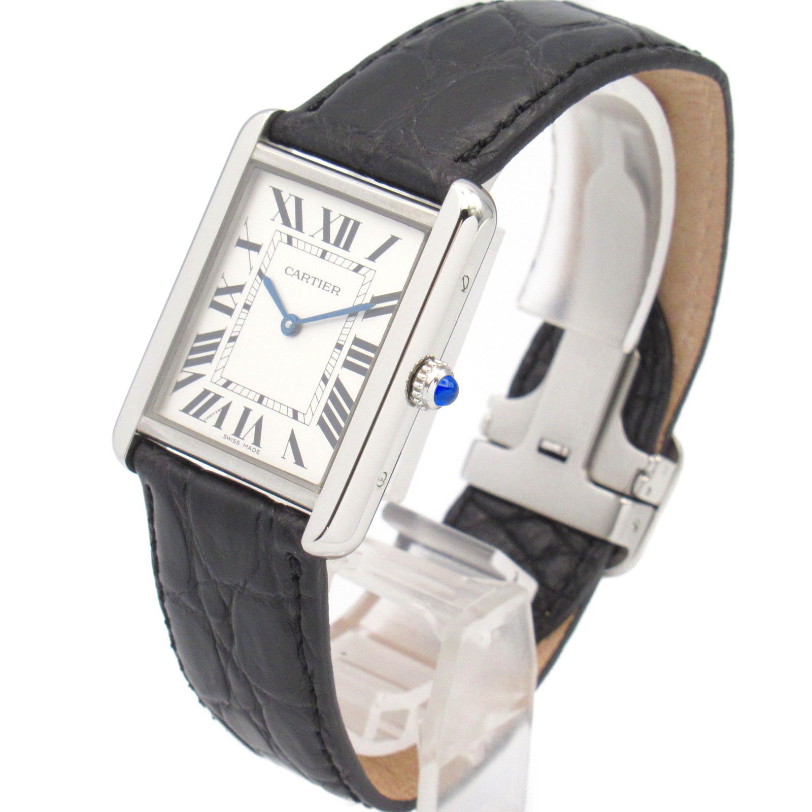 カルティエ CARTIER 腕時計 タンク・ソロLM WSTA0028 シルバー