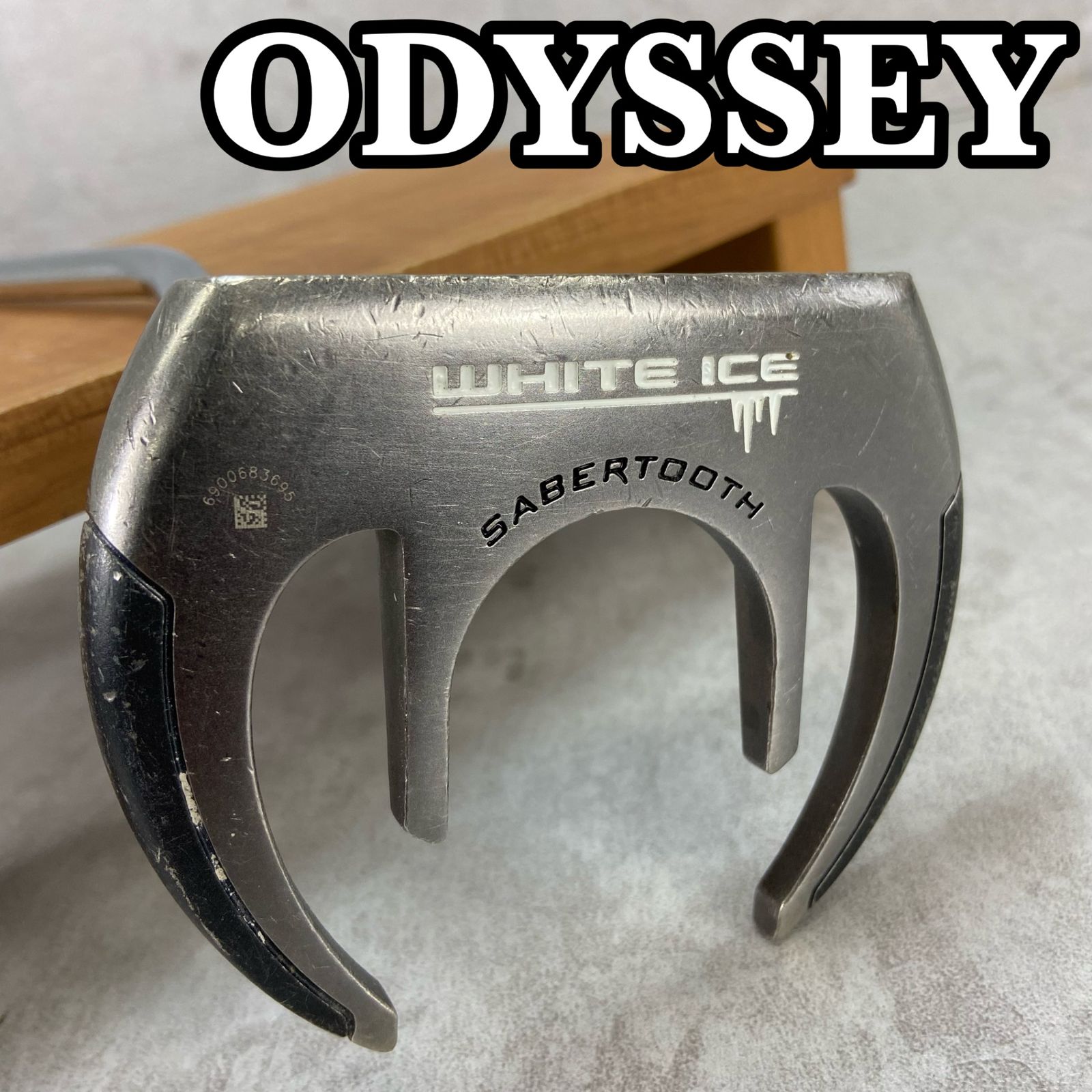 ODYSSEY WHITE ICE レフティー レフティー ODYSSEY オデッセイ WHITE ICE SABERTOOTH ホワイト