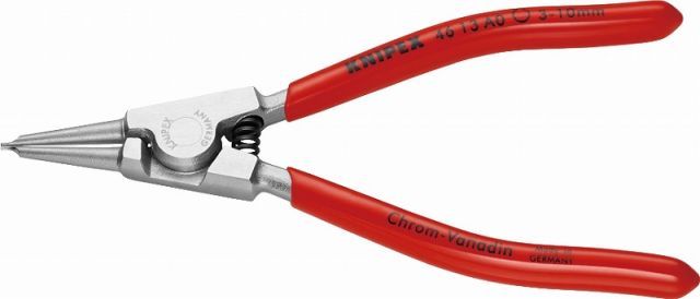クニペックス(KNIPEX)クロムメッキ軸用スナップリングプライヤー3-10mm 4613-A0