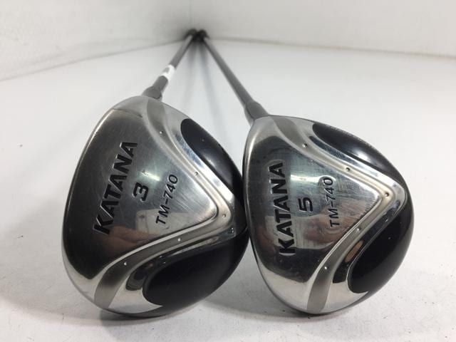 【中古ゴルフクラブ】カタナゴルフ KATANA TM740 フェアウェイ オリジナルカーボン 3W.5W