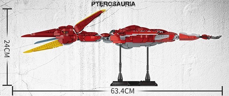 ランニング 巨大翼竜 1337 個 効果音付き組み立ておもちゃ 知育玩具積み木 レゴ男の子教育モデルと互換性あり 子供用組み立ておもちゃ ジュラ紀 靴