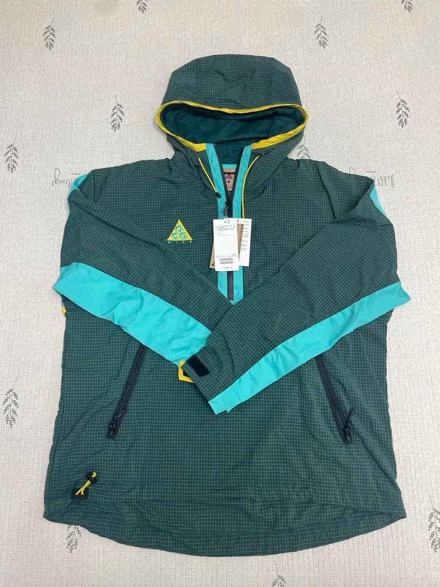 S Nike ナイキ acg 不織布アノラック 緑