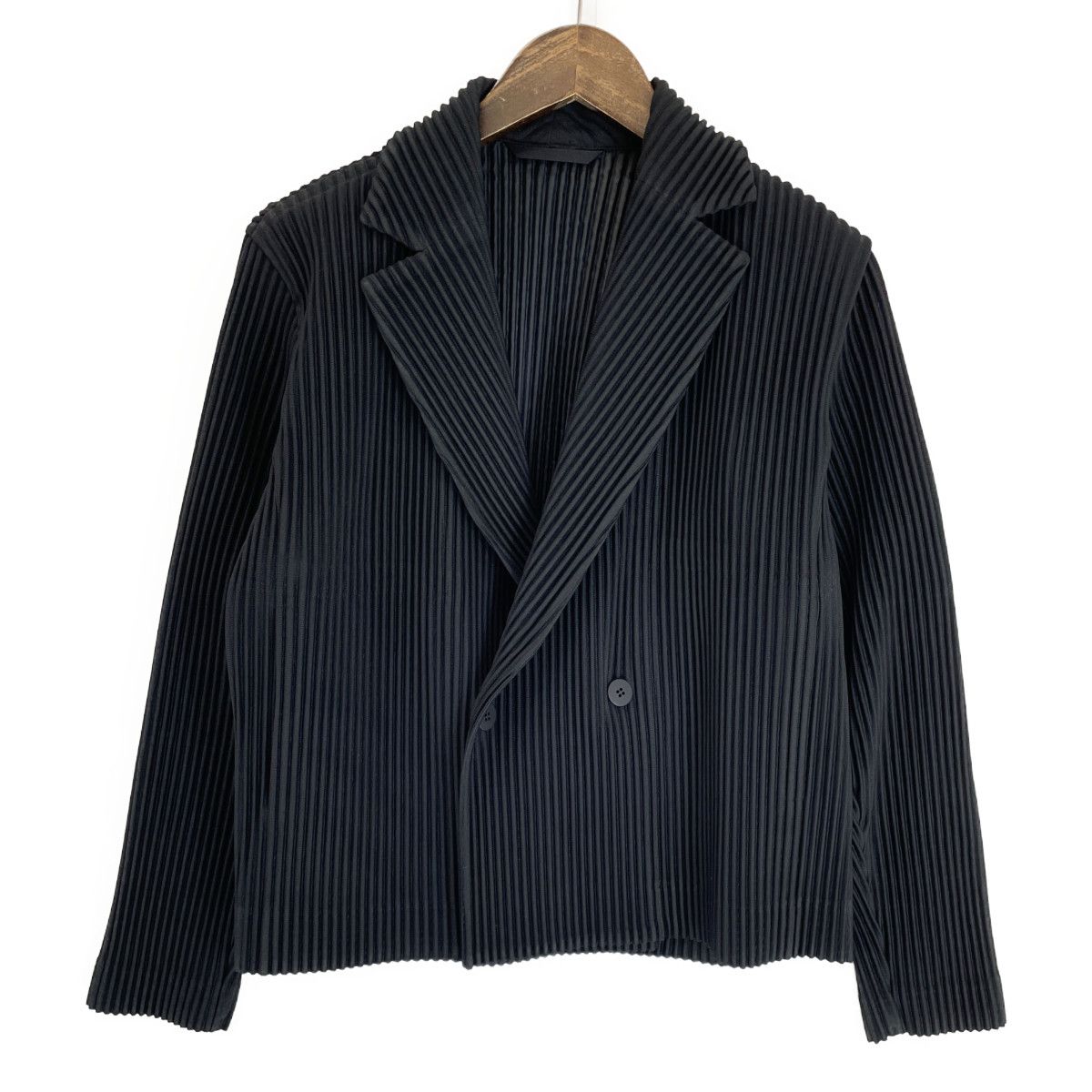 ジャケット・アウター homme plisse isseymiyake double jacket HOMME PLISSE ISSEY MIYAKE ダブルジャケット