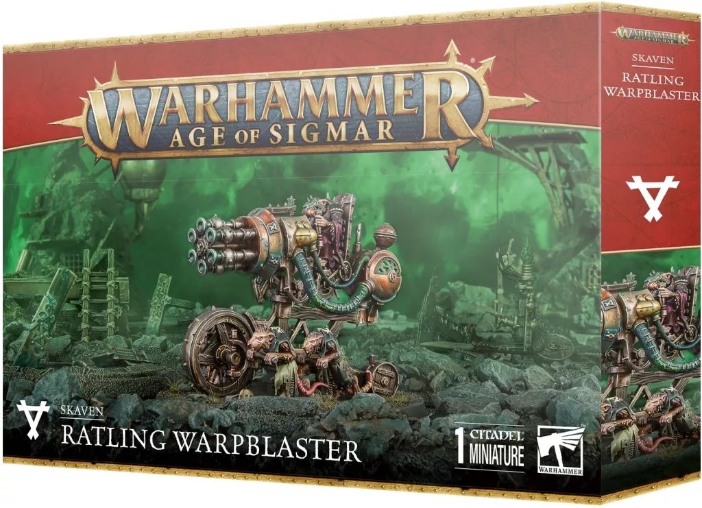 ミニチュアゲーム スケイヴン ラットリング ワープブラスター ウォーハンマー エイジ オヴ シグマー Skaven Ratling Warpblaster 90-54
