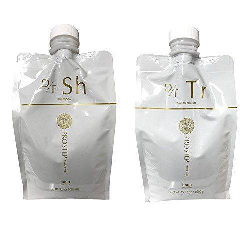 hoyu ホーユー プロステップ ヘアケア D/F シャンプー 1000ml u0026 トリートメント 1000g セット レフィル