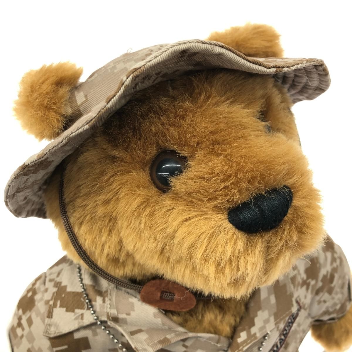 良好  ザベアコレクションヴァンガード テディベア ぬいぐるみ   ブラウン 迷彩/デジカモ/USMC/海兵隊  　240002229991 良好 ザベアコレクションヴァンガード テディベア ぬいぐるみ