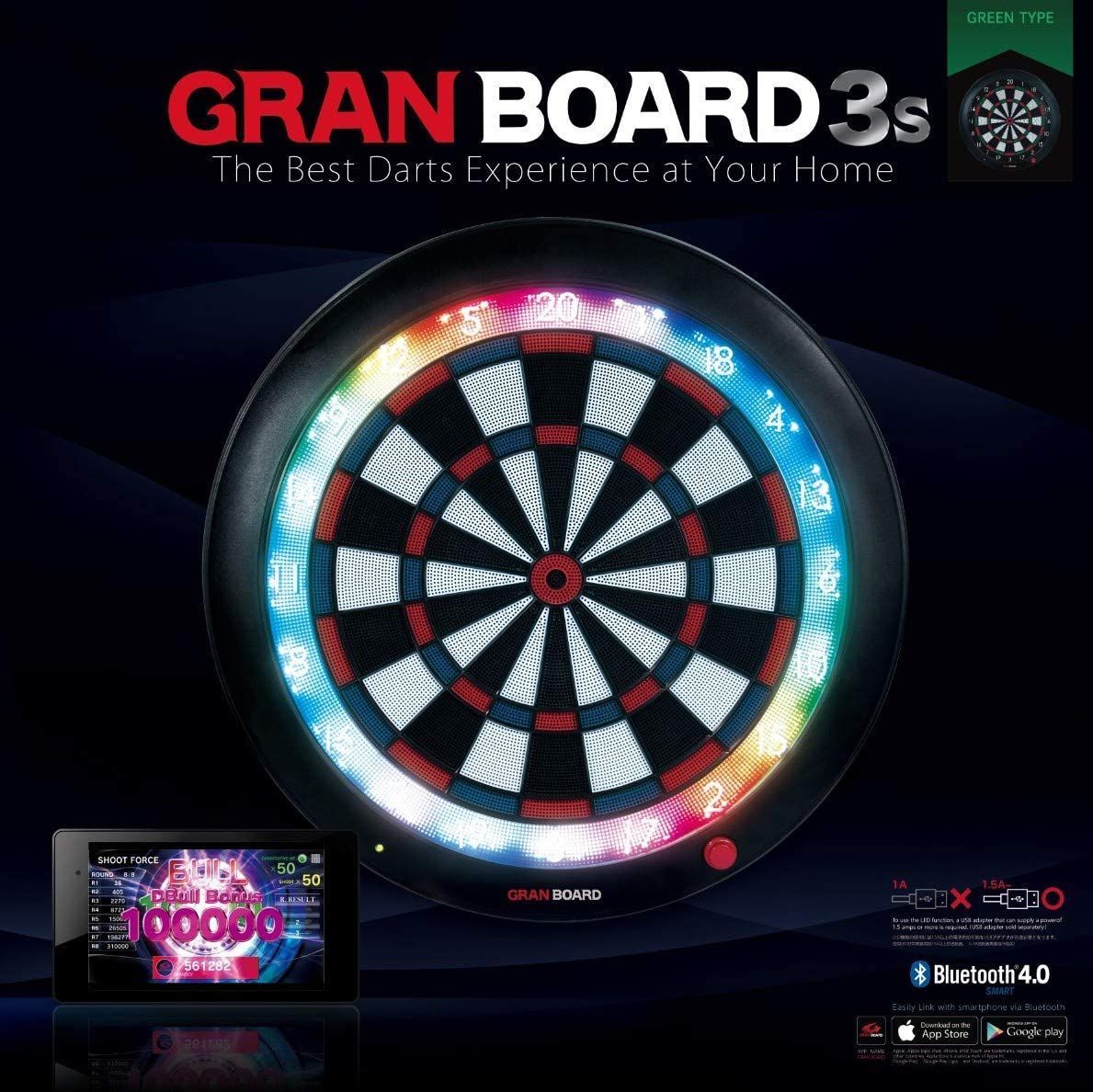 ぽんさん専用　GRAN BOARD カラフルLEDダーツボード ぽんさん専用 GRAN BOARD カラフルLEDダーツボード