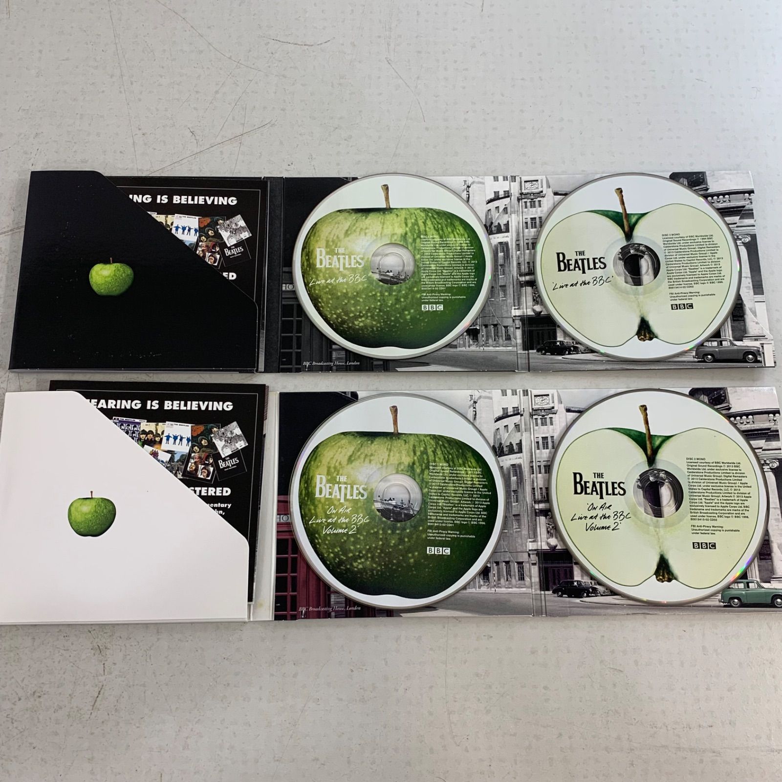 【大放出】 あり ビートルズ CD The Beatles LIVE AT THE BBC vol. 1 - 2 100%本物保証!