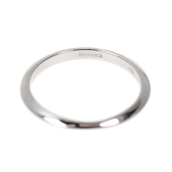ティファニー プラチナ Pt950 ナイフエッジ リング 7号 S53fe TIFFANY&Co. ティファニー ナイフエッジ リング 指輪 7号 Pt950
