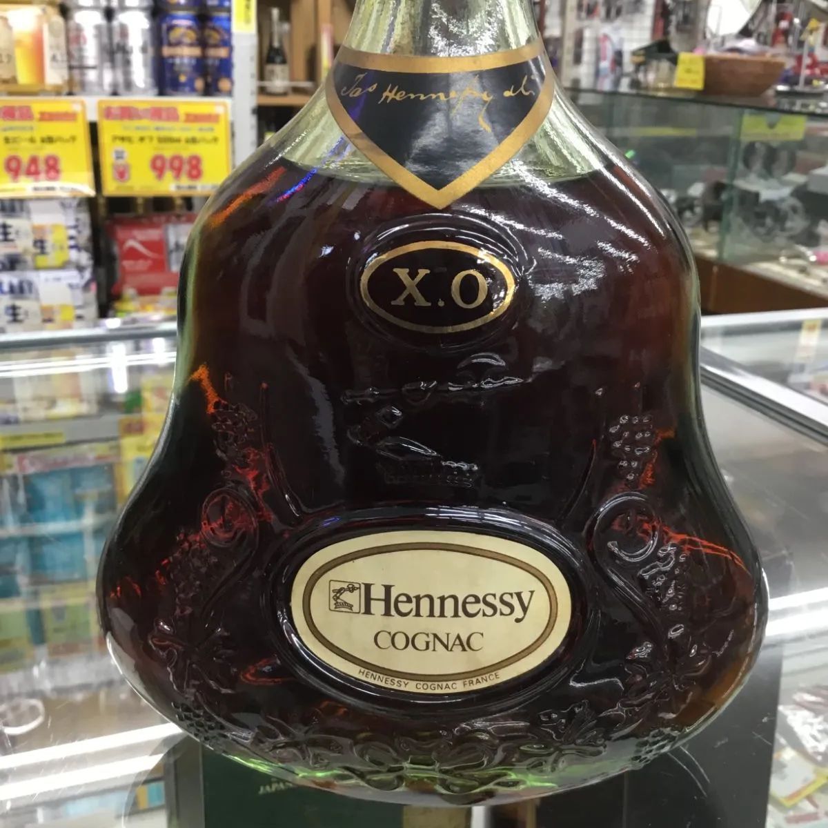 ジャズ ヘネシー XO グリーンボトル 金キャップ 未開栓 エキスパート