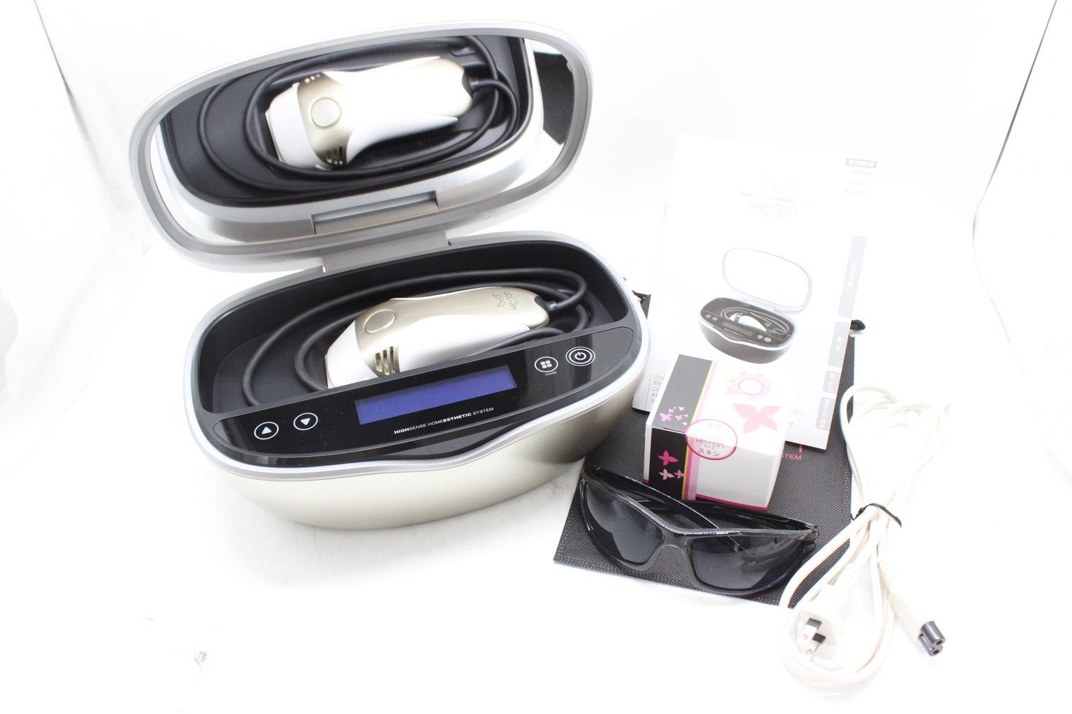 ケノン 8.5 エムテック カートリッジ2つ付き ケノン 脱毛器 v.8.5J