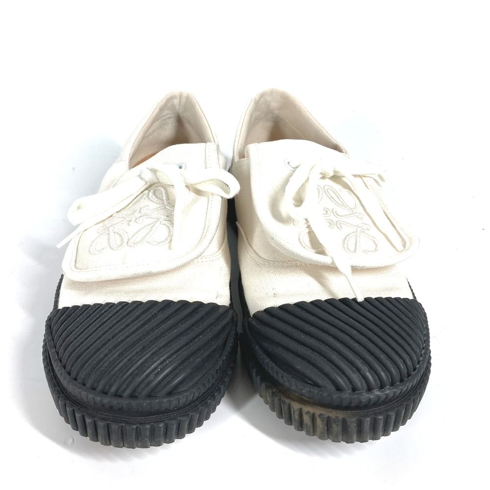 LOEWE ロエベスニーカー アナグラム ホワイト 42 LOEWE ロエベ スニーカー アナグラム L815282X20 キャンバス - メルカリ