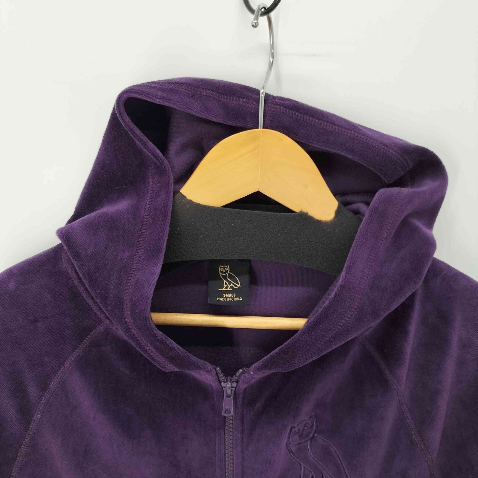 オクトーバーズベリーオウン OCTOBERS VERY OWN OVO ベロア ジャージ 