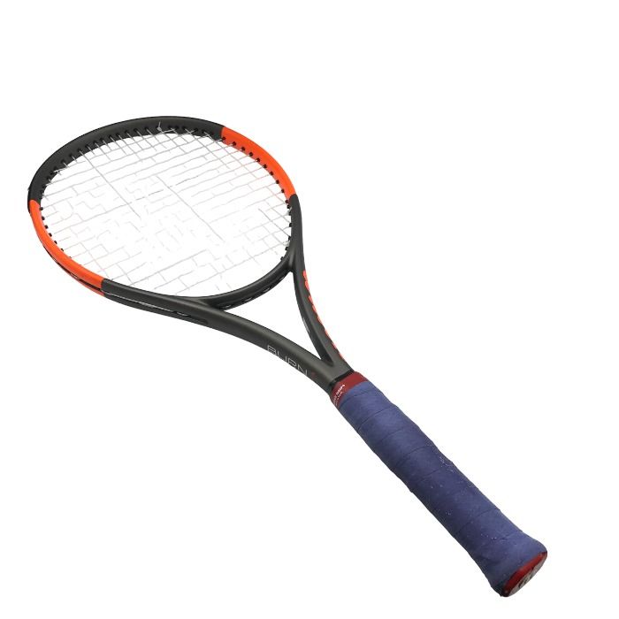 Wilson ウィルソン 硬式テニス ラケット BURN 100S v2.0 グレー