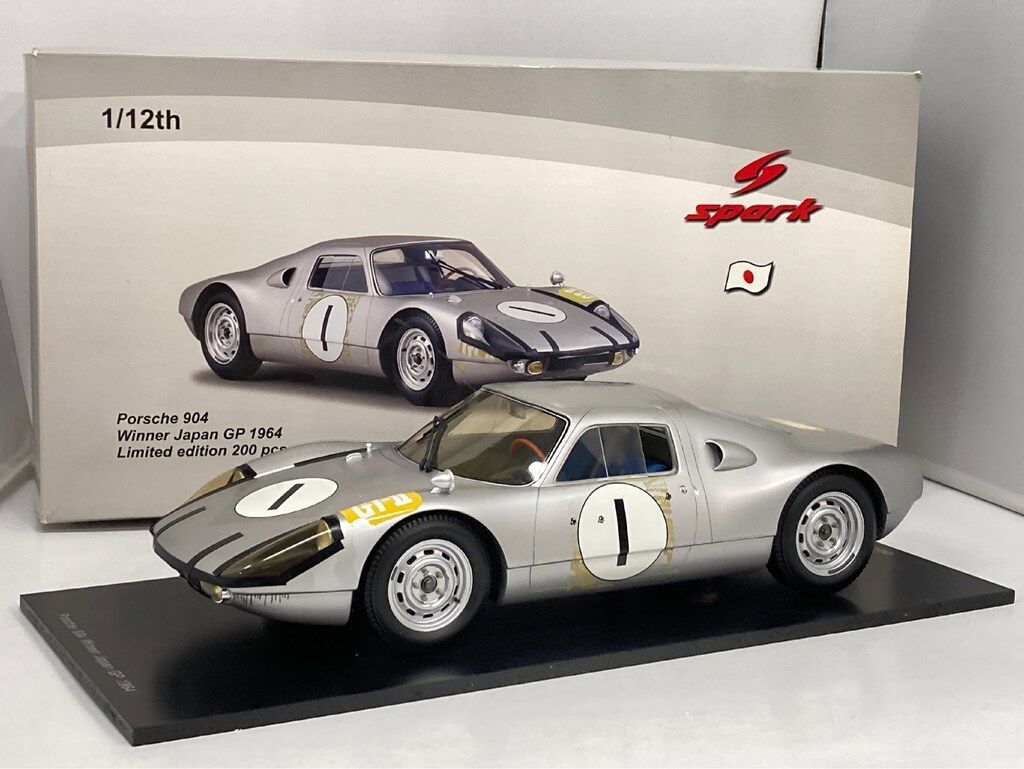 MINIMAX 1|12Sparkmodel Porsche 904 No1 Winner Japan GP 1964 12SJ001