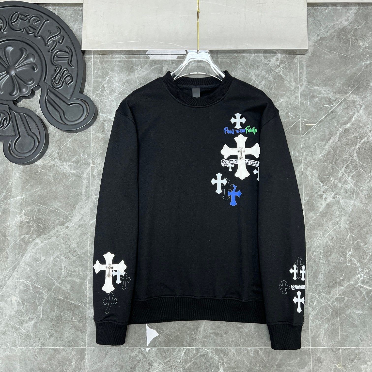 本日限定特価】Chrome Hearts メンズ スウェットシャツ クロス
