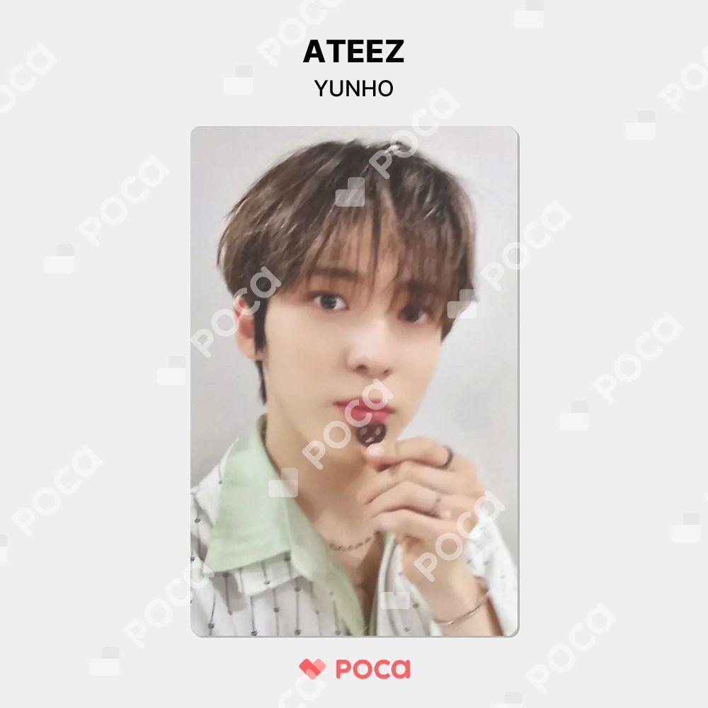 ATEEZ ユノ トレカ GOLDEN HOUR : Part.1 POP-UP EXHIBITION u0026