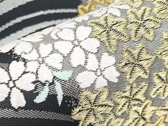 平和屋本店□極上 山口美術織物 皇室 伊勢神宮御用 西陣織 六通柄袋帯