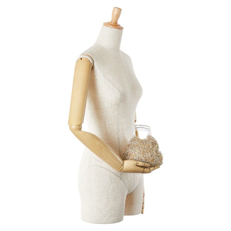 アンテプリマ ANTEPRIMA ハンドバッグ パーティーバッグ ビジュー アンテプリマ ビジュー ワイヤーバッグ ミニハンドバッグ シルバー