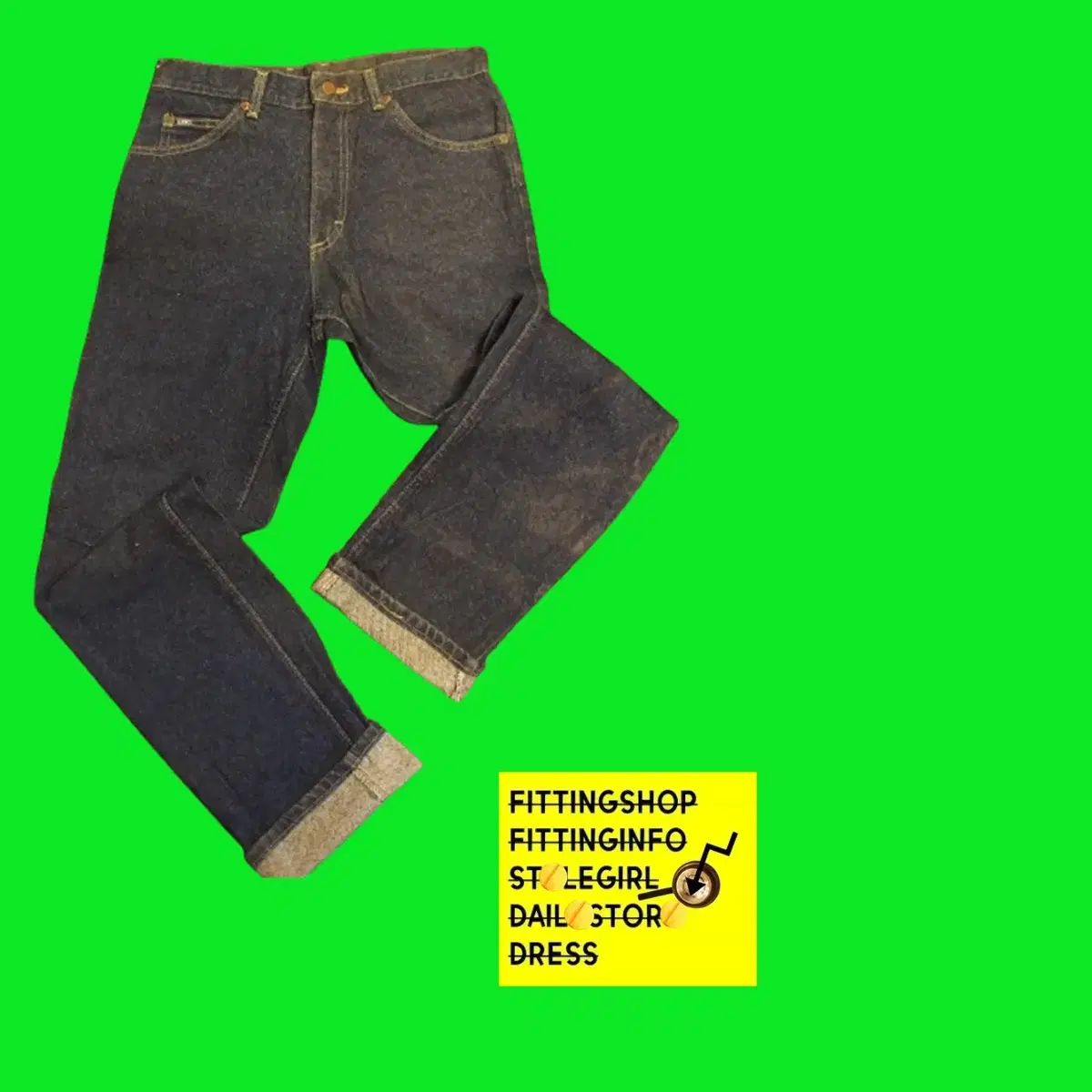 1537 リー チョンバ ディストリクト ジーンズショップ タイムパンツ ビンテージデニムブルー ミドルとユースの日 LEVI S リーバイス