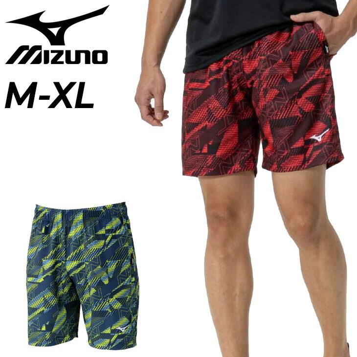 ミズノ ショートパンツ メンズ mizuno N-XT 総柄ハーフパンツ