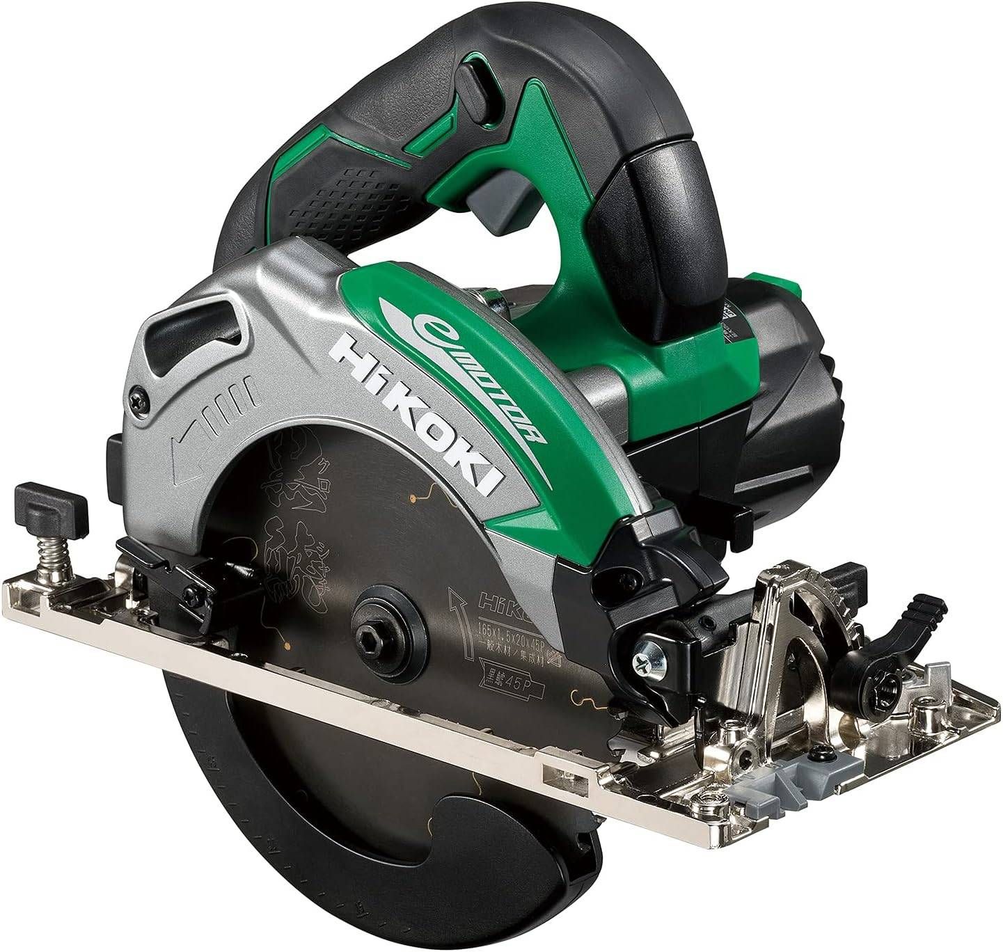 新品HiKOKI(ハイコーキ) 165mm 深切り電子丸のこ 黒鯱 AC100V アグレッシブグリーン 切込み深さ調整機構 チップソー別売り C6MEY(SKN) リプロス 電動工具 切断 マルノコ 丸鋸